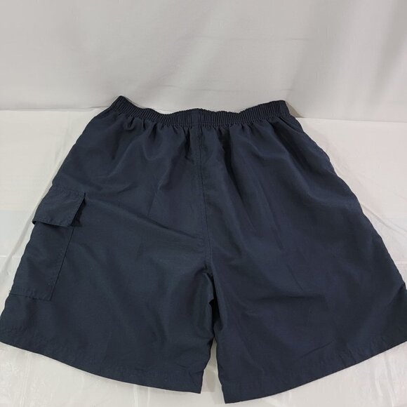 OCEAN Blue Mesh Lined Swim Trunks Board Shorts LG - Picture 9 of 11